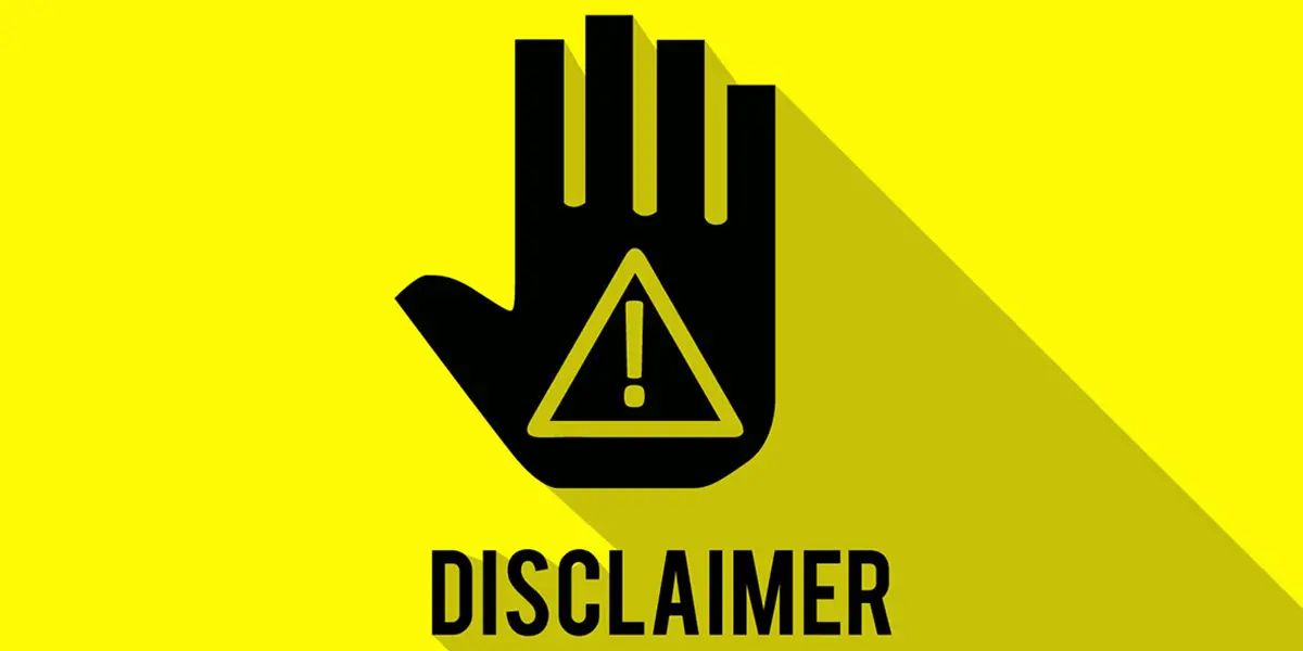 Disclaimer