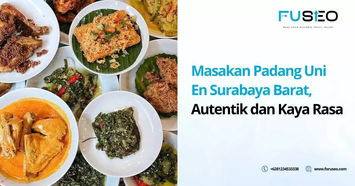Masakan Padang Uni En Surabaya Barat, Autentik dan Kaya Rasa