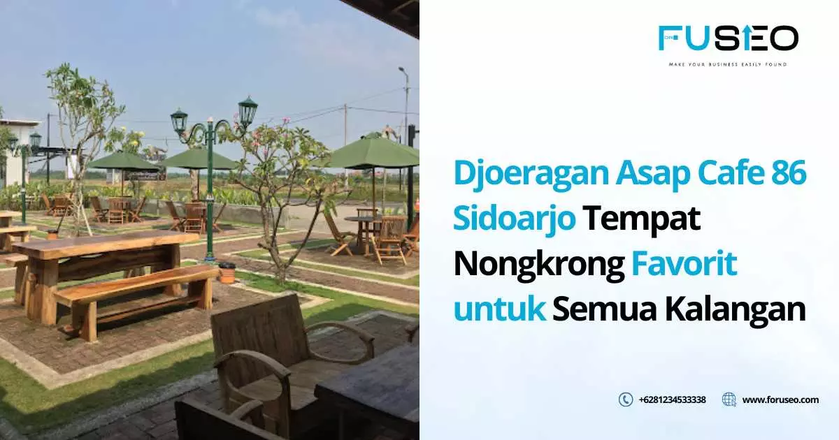 Djoeragan Asap Cafe 86 Sidoarjo Tempat Nongkrong Favorit untuk Semua Kalangan