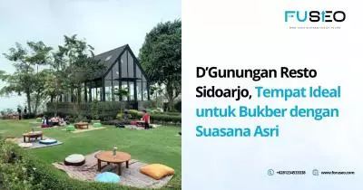 D’Gunungan Resto Sidoarjo, Tempat Ideal untuk Bukber dengan Suasana Asri