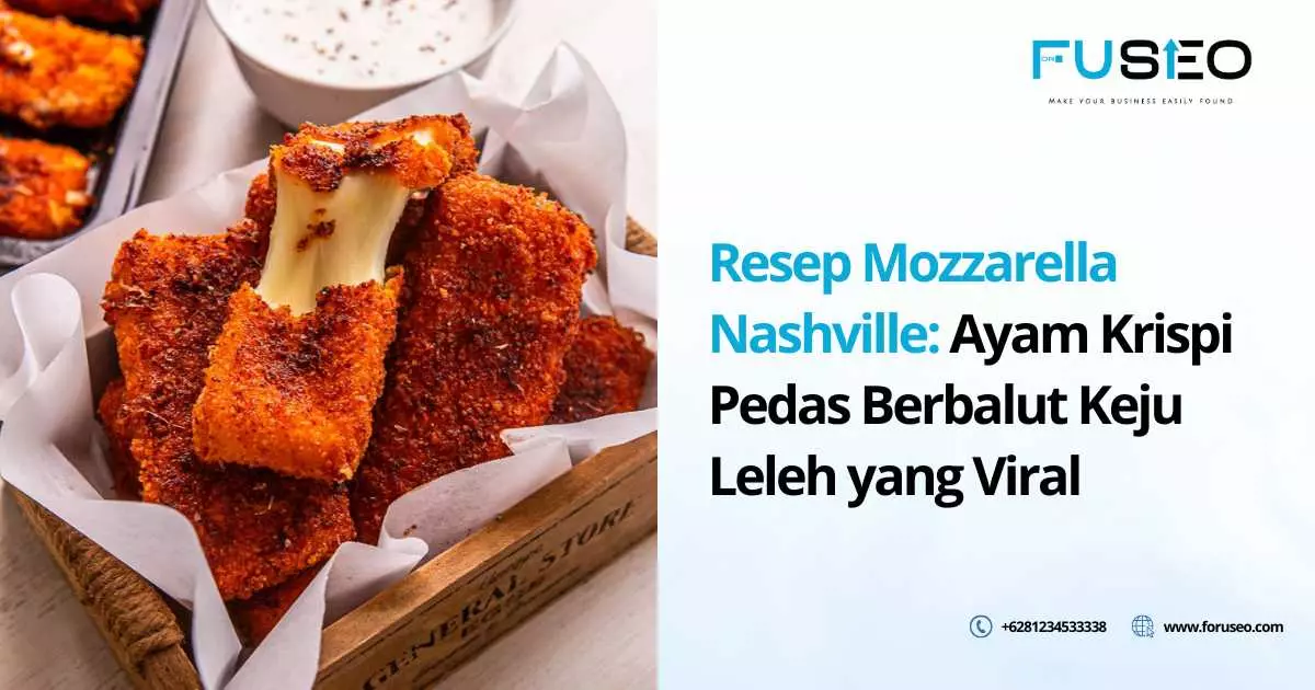 Resep Mozzarella Nashville: Ayam Krispi Pedas Berbalut Keju Leleh yang Viral