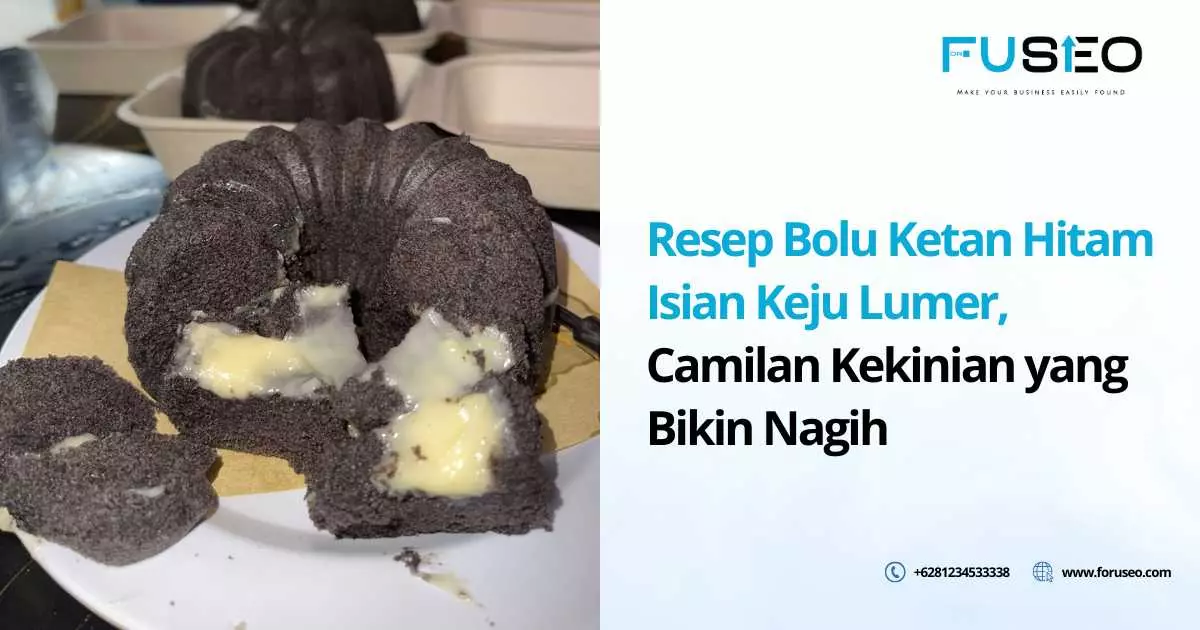 Resep Bolu Ketan Hitam Isian Keju Lumer, Camilan Kekinian yang Bikin Nagih