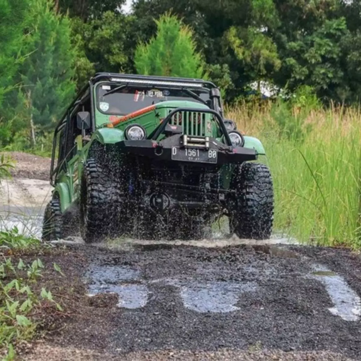 Fasilitas Wisata Offroad Hutan Cemara Pakal